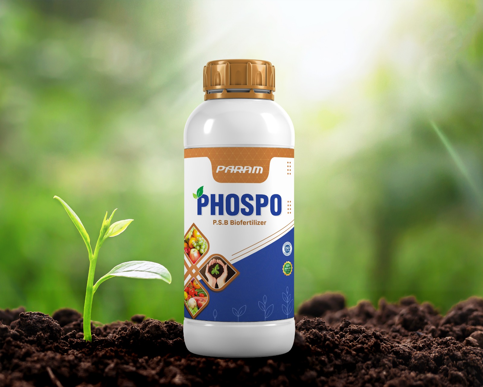 ParamGold Phospo psb biofertilizer pack